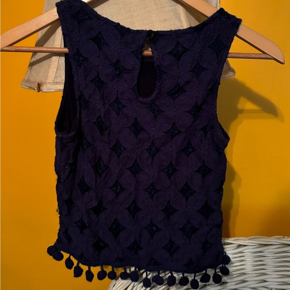 ❤️ fringe boho floral embroidered top - Picture 3 of 3